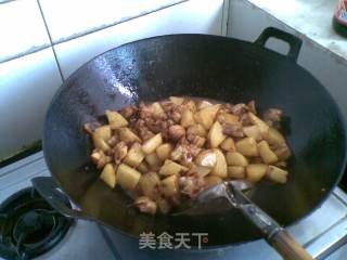 美味大盘鸡的做法步骤：9