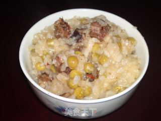 豌豆饭的做法步骤：1