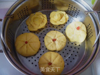 椰蓉南瓜包的做法步骤：15