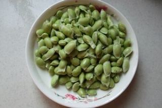 毛豆咸菜炒肉丝的做法步骤：2