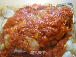 微波版泰式酱蒸鲈鱼的做法步骤：10