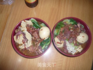 家庭版牛肉面的做法步骤：11