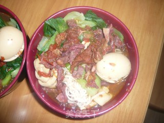 家庭版牛肉面的做法步骤：12