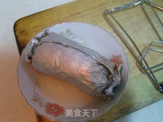 咸蛋黄鸡腿卷的做法步骤：8