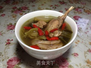 润秋燥——酸菜老鸭汤的做法步骤：12