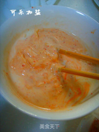 米肠泡菜饼的做法步骤：2