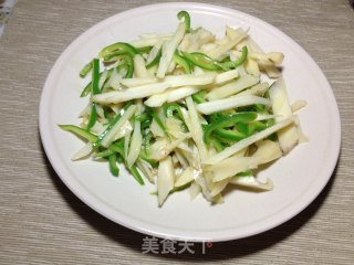 清炒藕丝的做法步骤：6