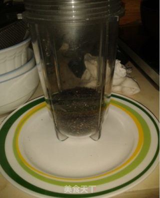 黑芝麻糊的做法步骤：6