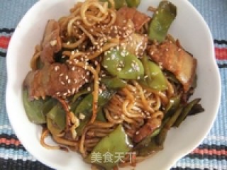 酱香豆角焖面的做法步骤：12