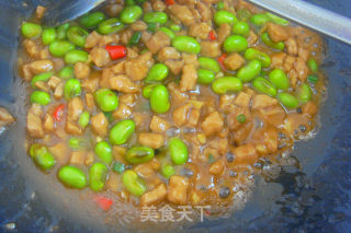 家常毛豆肉丁---好吃看得见的做法步骤：13