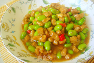 家常毛豆肉丁---好吃看得见的做法步骤：14