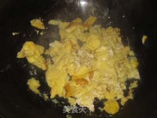 毛豆炒鸡蛋的做法步骤：5