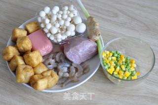 油豆腐塞肉的做法步骤：1