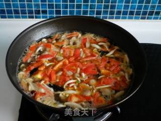 西红柿海米蘑菇汤的做法步骤：10