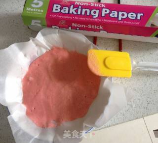 微波炉版彩虹蛋糕的做法步骤：7