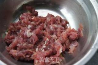 青椒炒肉末的做法步骤：3