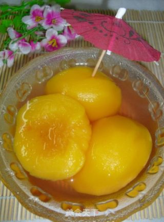 黄桃罐头的做法步骤：6