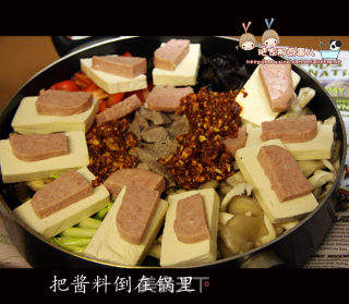 简单的《韩式八珍豆腐锅》的做法步骤：6