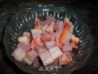 麻辣香芒炒鸭脯的做法步骤：2