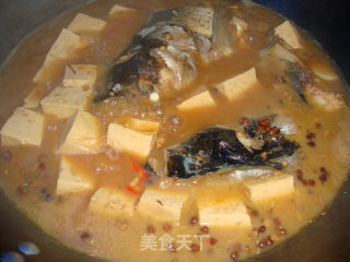 鱼头豆腐的做法步骤：3