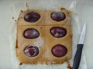 西梅黑糖蛋糕的做法步骤：7