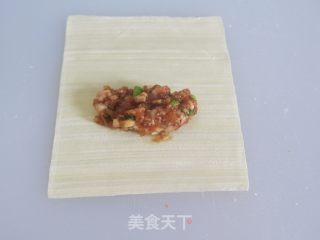 小朋友滴把戏《糖形馄饨串》的做法步骤：3