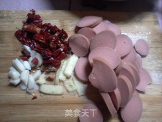 香香辣辣的享受-----家庭自制简易毛血旺的做法步骤：6
