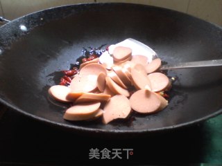 香香辣辣的享受-----家庭自制简易毛血旺的做法步骤：9