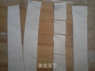 面食的鲜活吃法-----自制营养蝴蝶面的做法步骤：5