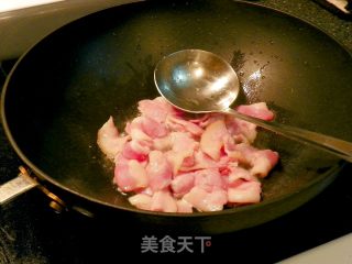 咸肉炒兰豆--懒人快手菜的做法步骤：2