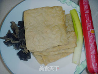 家常豆腐片的做法步骤：1