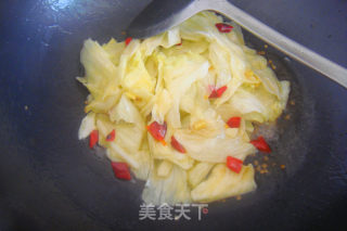 手撕包菜---包不住的美丽的做法步骤：5