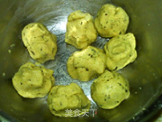桃子豆渣玉米棋子小饼的做法步骤：6