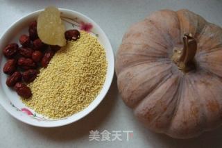 红枣南瓜小米粥的做法步骤：1