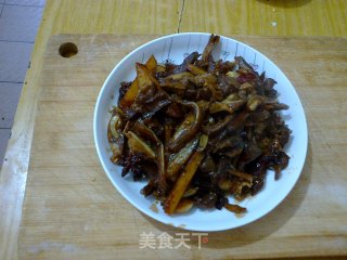 煎土豆条炒心肺的做法步骤：6