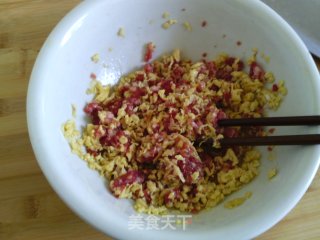 韭菜鸡蛋猪肉饺子的做法步骤：3