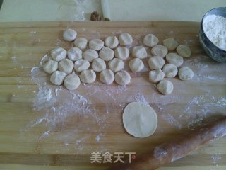 韭菜鸡蛋猪肉饺子的做法步骤：7