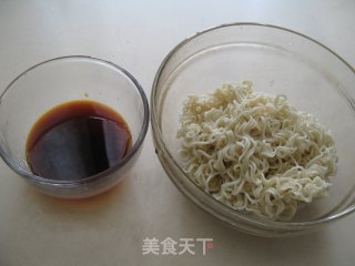 蚝油菜心面的做法步骤：3