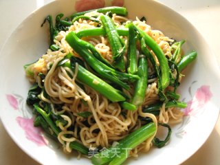 蚝油菜心面的做法步骤：6
