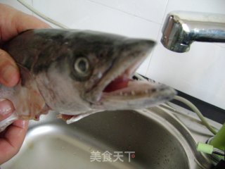 鲅鱼的处理的做法步骤：2