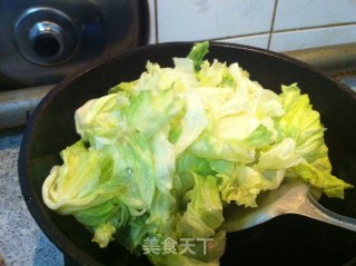 超级简单还好吃的菜----蚝油生菜的做法步骤：3