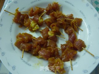 咖喱迷你肉串的做法步骤：4