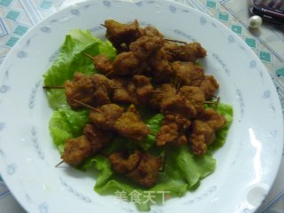 咖喱迷你肉串的做法步骤：10