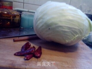清炒莲花白的做法步骤：1