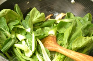 最爱吃的素菜【蚝油香菇青菜】的做法步骤：6