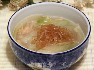 “赛”鱼翅--瑶虾粉丝娃娃菜的做法步骤：10