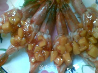 甜辣开胃菜——泰式芒果虾的做法步骤：5