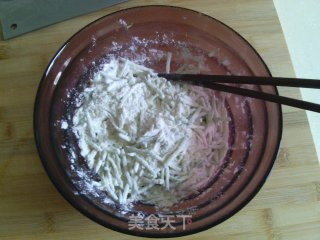 角瓜鸡蛋饼的做法步骤：4