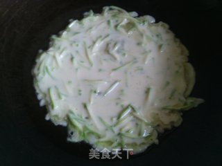 角瓜鸡蛋饼的做法步骤：7