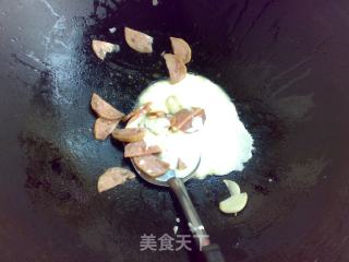 蛋黄熏肉面的做法步骤：5